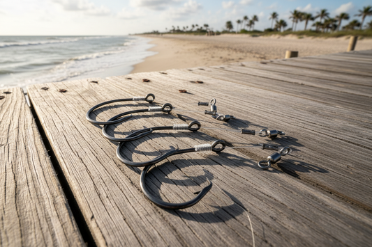 Red Drum Circle Hook Rig - 4 Pack - 10/0 Circle Hook