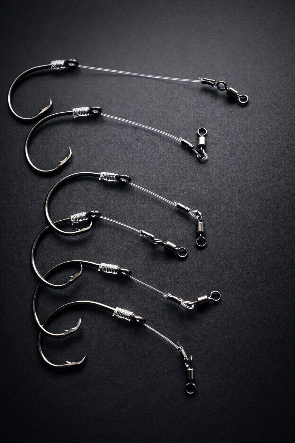 Red Drum Circle Hook Rig - Variety 6 Pack - 10/0 Circle Hook