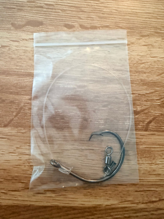 Red Drum 7"  Rig - 10/0 Circle Hook (single)