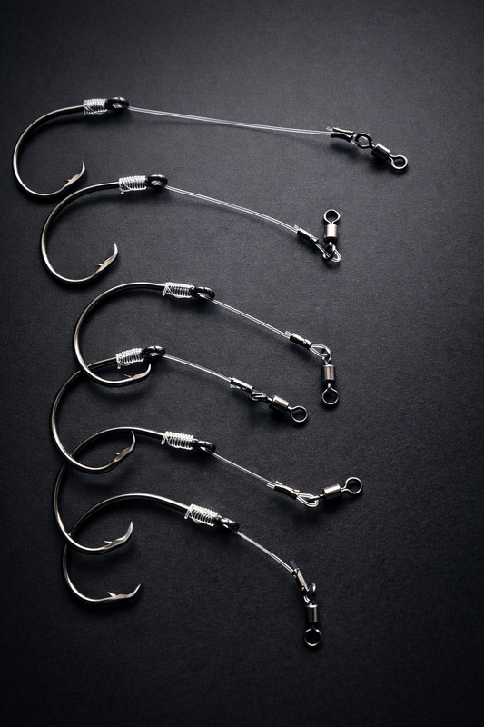 Red Drum Circle Hook Rig - Variety 6 Pack - 10/0 Circle Hook