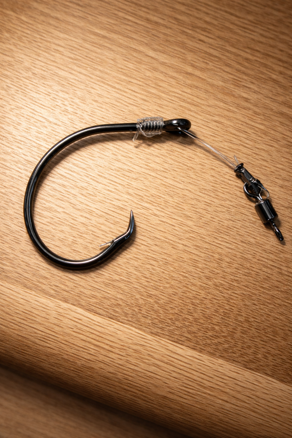 2-pack Hand-Tied Red Drum Rig - 1" Snell - 10/0 Circle Hook